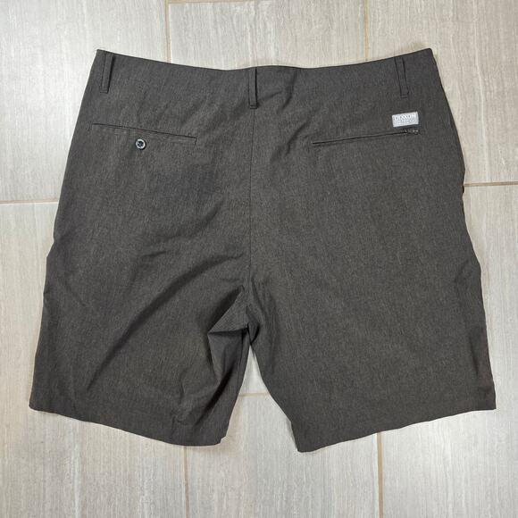 Dixxon Shorts Mens 40 Gray Performance Stretch Chino Golf Hybrid - Picture 9 of 11